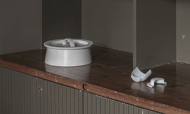 Cooking Pot 240 / White Sprinkle