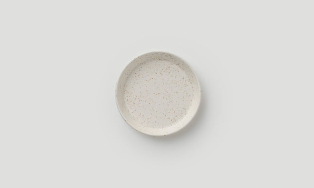 Saucer / White Sprinkle