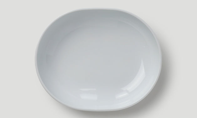 Oval Bowl / White