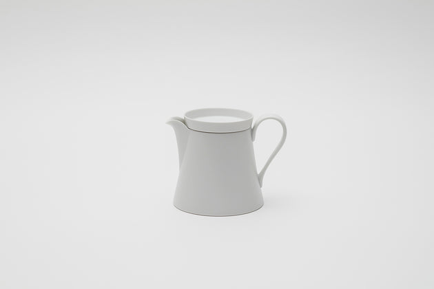 Tea Pot L / White Matt