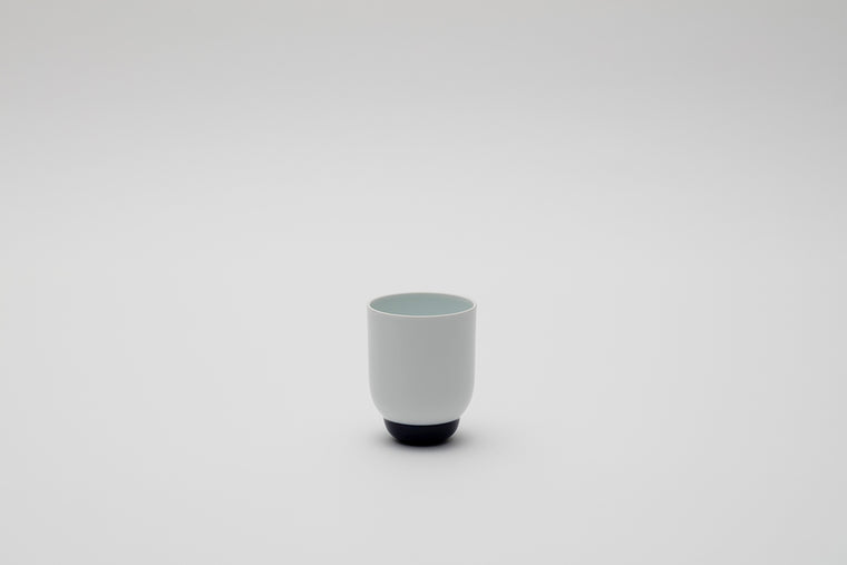 Cup L / White/Dark Blue