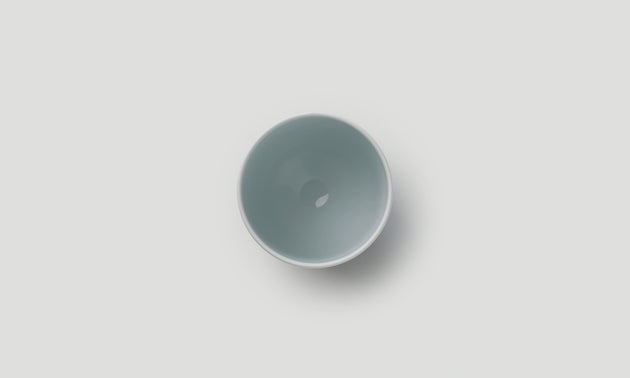 Cup L / White/Dark Blue