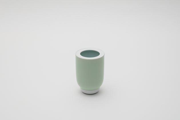 Flower Vase S / White/Celadon/White