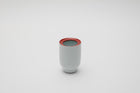 Flower Vase S / Red/White/White