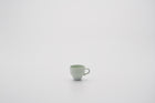 Espresso Cup with Handle / Celadon/White