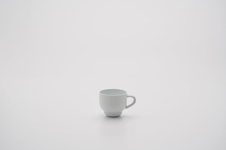 Coffee Cup with Handle / White
