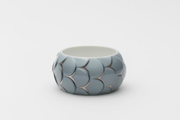 Bracelet DRAKE CUFF No.1 / Grey Silver