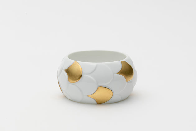 Bracelet DRAKE CUFF No.1 / Gold Scales