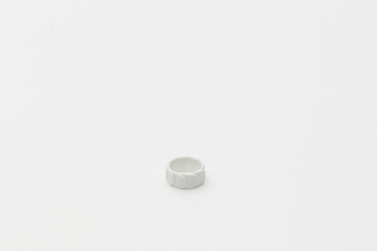 Ring DRAKE RING No.1 / White Matt