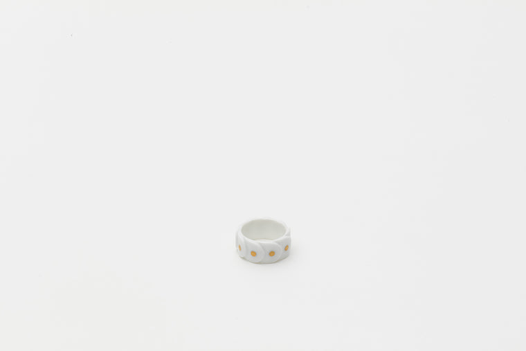 Ring DRAKE RING No.2 / Gold Dots