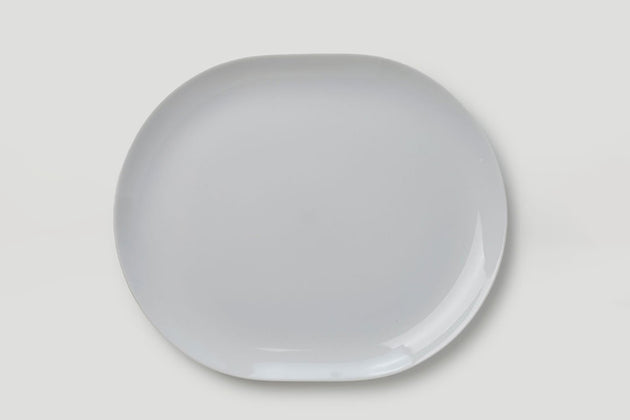 Oval Plate 310 / White