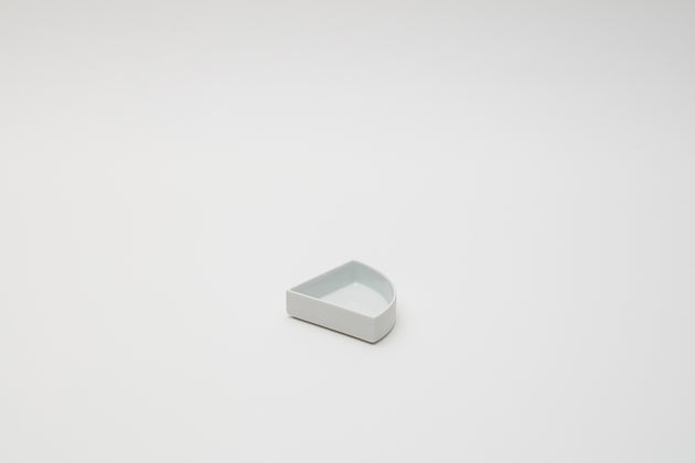 Quarter Deep Plate 100 / White