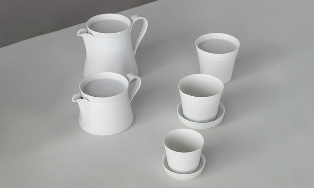 Tea Cup M / White Matt