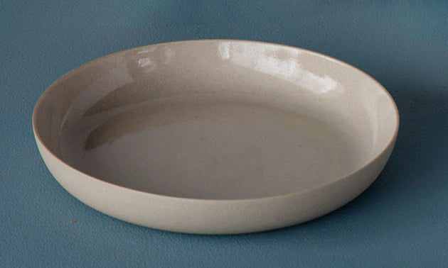 Deep Plate 180 / Gray Clay