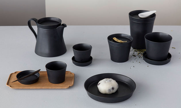 Tea Container / Black Matt