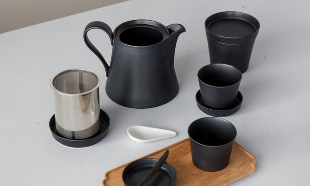 Tea Cup S / Black Matt
