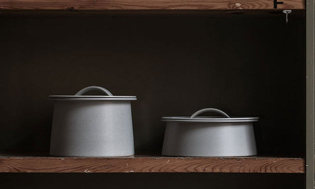 Cooking Pot 240 / Gray Sprinkle