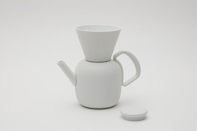 Coffee Pot / White