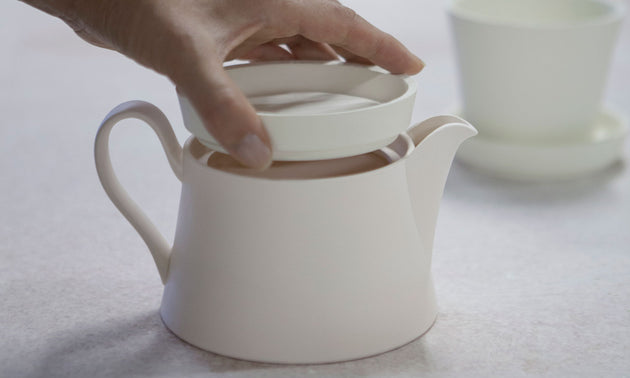 Tea Pot S / White Matt
