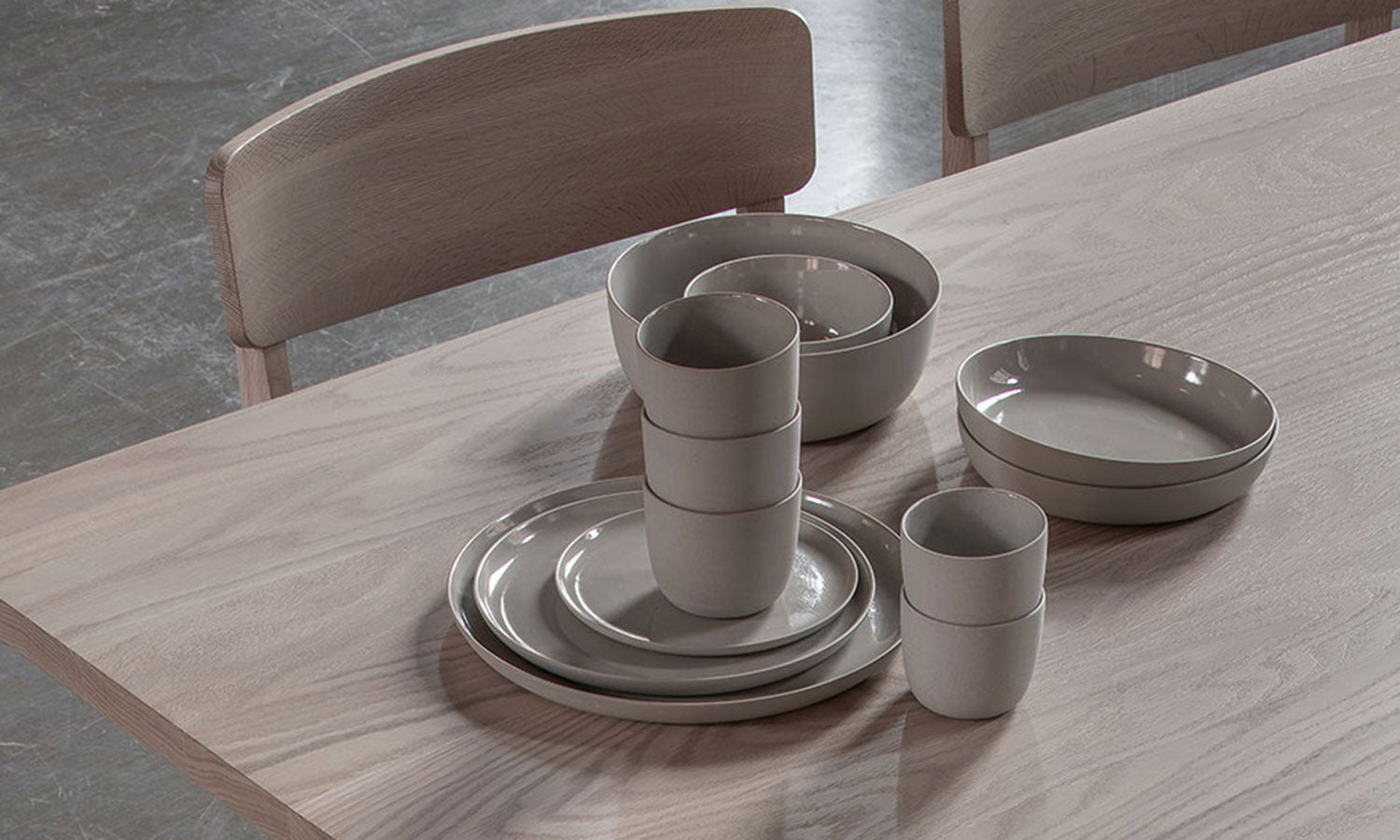 Cup L / Gray Clay – 2016/