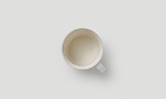 Coffee Cup L / White Sprinkle