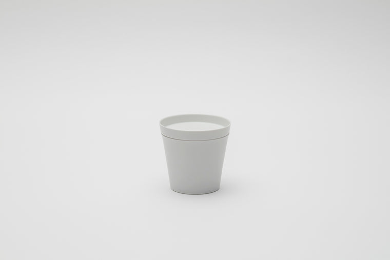 Tea Cup L / White Matt