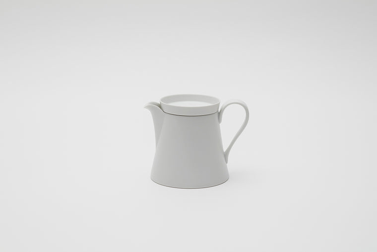Tea Pot L / White Matt