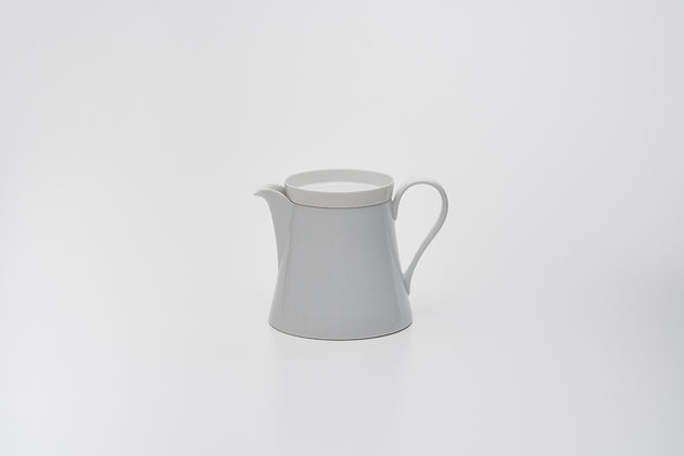 Tea Pot L / White