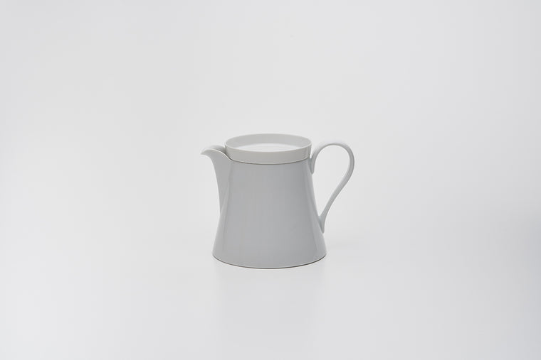 Tea Pot L / White