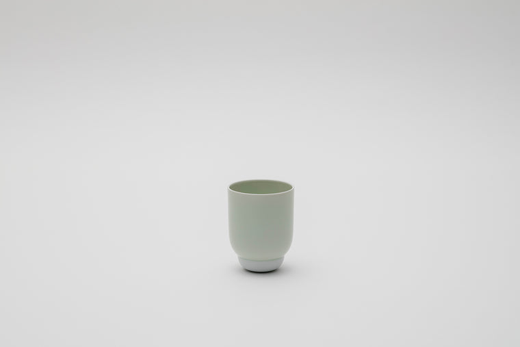 Cup L / Celadon/White