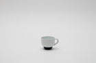 Tea cup / White/Dark Blue