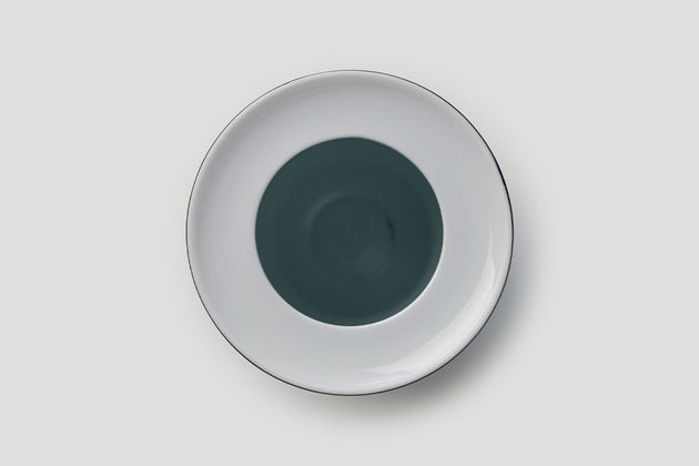 Flower Vase L / White/Dark Blue/Celadon/