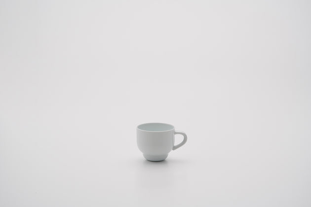 Coffee Cup with Handle / White