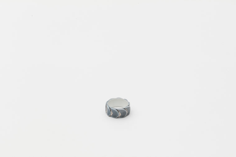 Ring DRAKE RING No.2 / Grey Silver